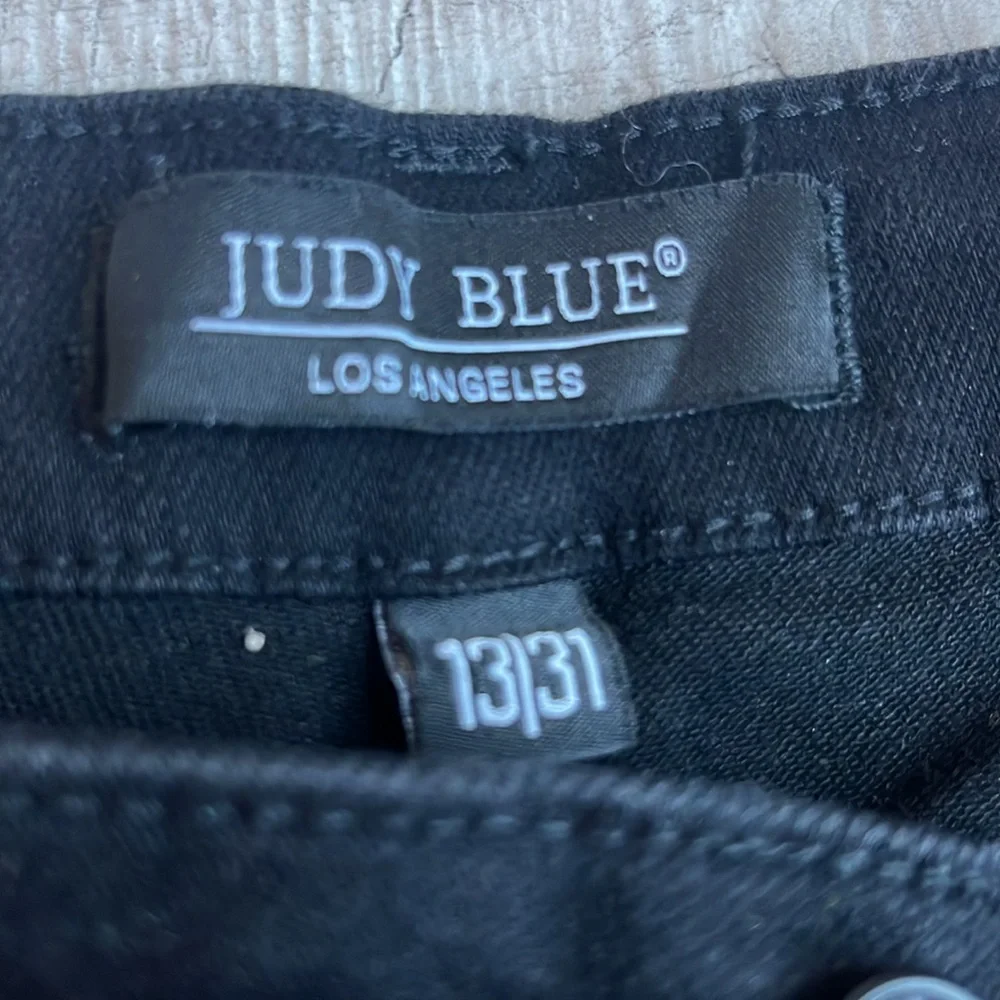 Judy Blue Jet Black Jogger Jeans Size 31 Style JB88700‎